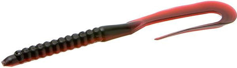 Zoom 6"" U-tale Worm 20bg-red Shad