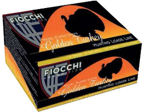 Fiocchi 12g 3.5"" 23-8)gold Tky10bx