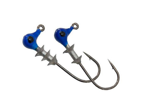 Crappiepro 1-24 Dock Shootr Jig Blu