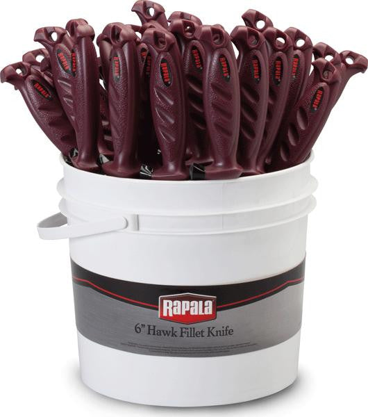 Nor 6"" Filet Knife 36pk Disp Bucket