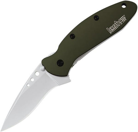 Kershaw Ko Scallion 3.5"" Olivedrab