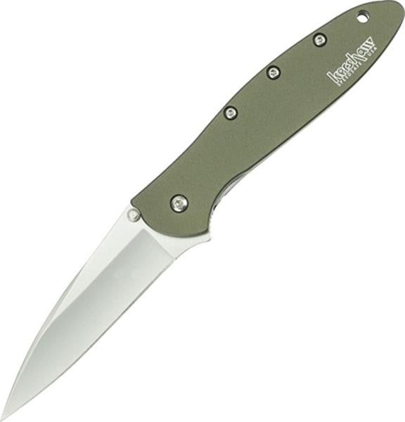 Kershaw Ko Leek 4"" Ll Olive Drab