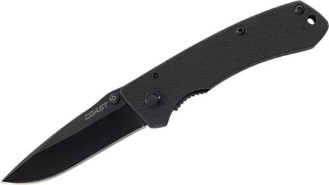 Coast Lx225 2.5"" Ll G10 Knf Blk