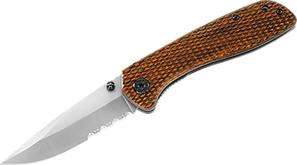 Coast Dx312 3.35"" Ll Knife Wood