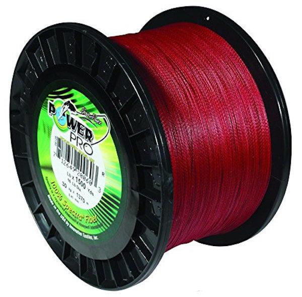 Pwr Pro 10# 1500yd V Red