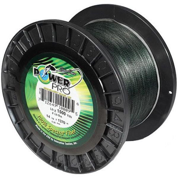 Pwr Pro 65# 1500yd Green