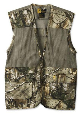 Brn Dove Vest Solid-mesh Rt Xtra