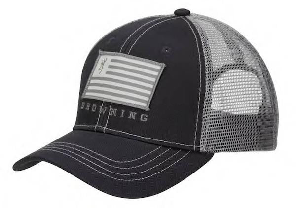 Brn Cap Patriot Mesh Bk Slate-gray