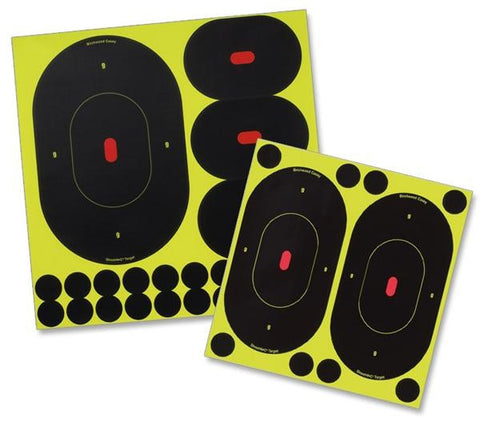 Bc Shoot-n-c 7"" Oval Target 10p