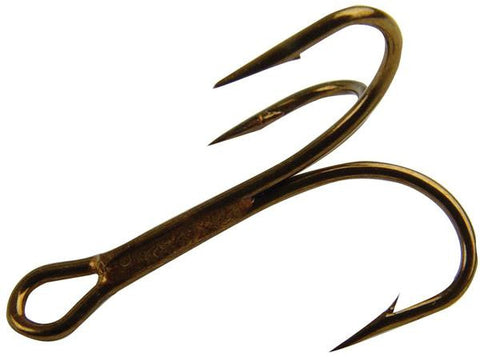 Mustad Treble Re-sp 25-box Brz