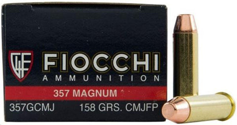 Fiocchi 357 Mag 158gr Cmj 50bx