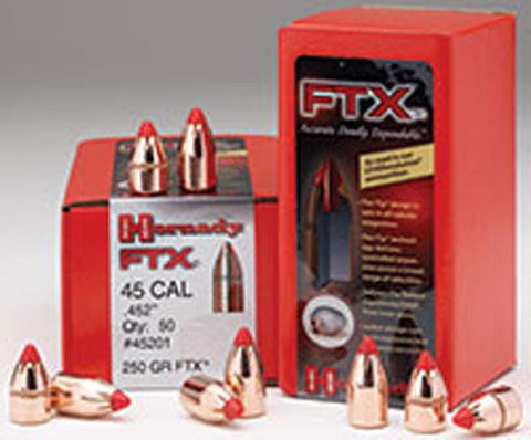 Horn Bullets 45cal 225g Ftx 100bx