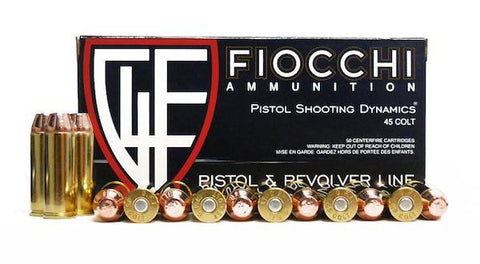 Fiocchi 45 Colt 225gr Cmj 50bx