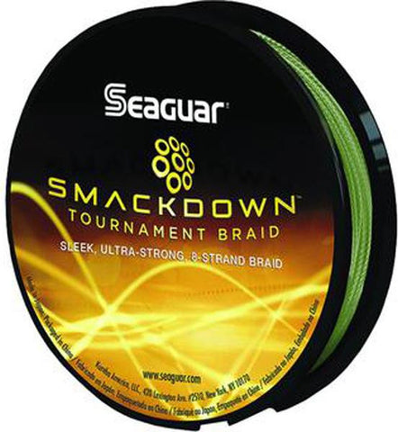 Seag Smackdown Braid Yel 50# 150yd