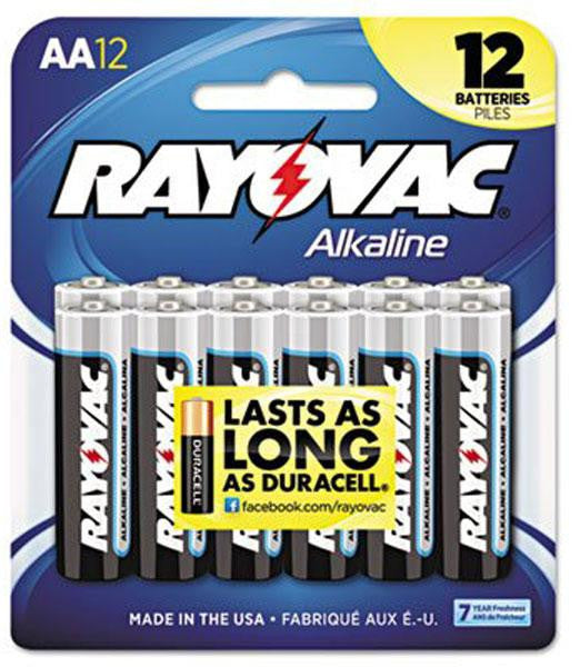 Ray-o-vac Alkaline Battery Aa 12pk