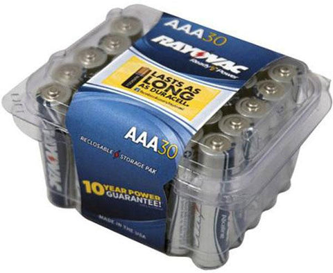 Ray-o-vac Alkaline Battery Aa 30pk