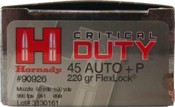 Horn Crit Duty 45 Auto+p 220gr20bx