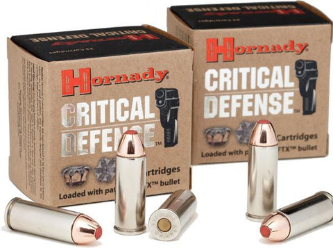 Horn 45colt 185gr Crit Def Ftx 20bx