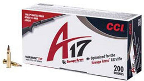 Cci A17 17hmr 17gr Varm Tip 200-bx