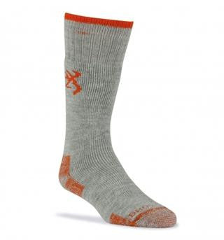 Brn Cush Wool Mens Sock Lg Gry-org