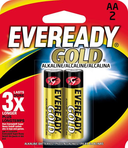 Eveready Alk Battery Aa 2pk