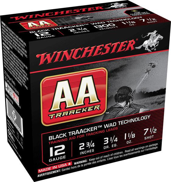 Win Aa Traacker 12ga 2.75"" 25bx Blk