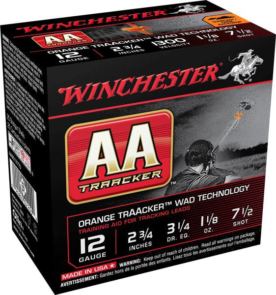 Win Aa Traacker 12ga 2.75"" 25bx Org