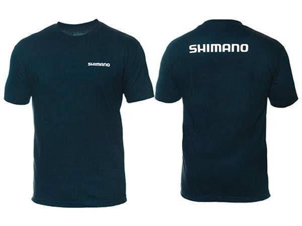 Shimano Ss Cotton T-shirt Navylg