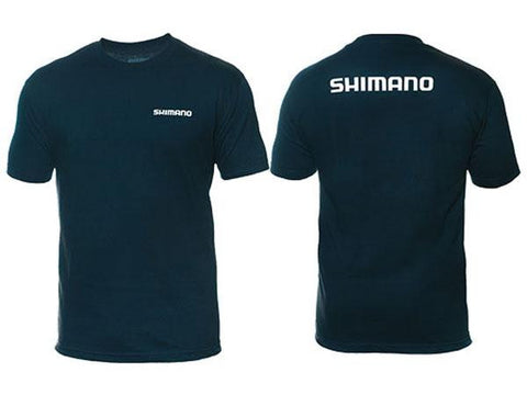 Shimano Ss Cotton T-shirt Navymed