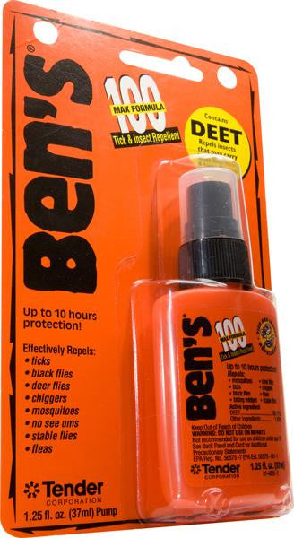 Bens 100% Deet 11-4oz Pump(06-7070)