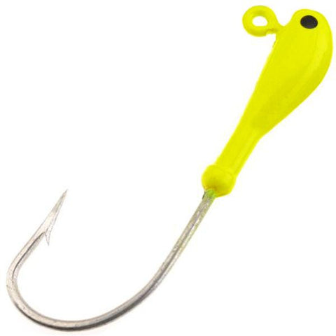 H&h Ball Jig Hd 1-32 10bg-yel 12