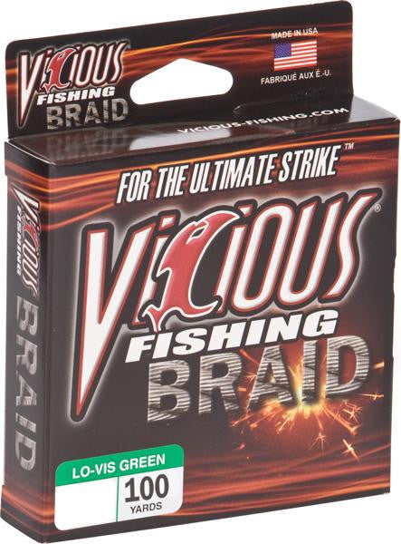 Vic Spectra Braid Moss Grn 150yds