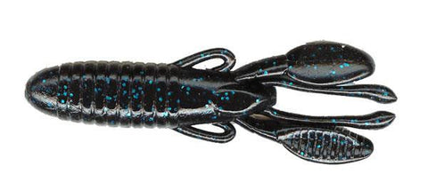 Jackall Cover Craw 4"" Blk-blu Flk