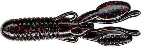 Jackall Cover Craw 4"" Blk-red Flk