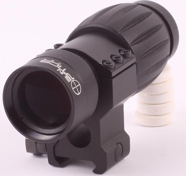 Sun 3x Magnifier W- 30mm High Rings