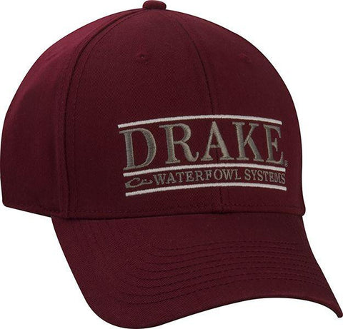 Drake Gameday Series Cap Maroon-gry