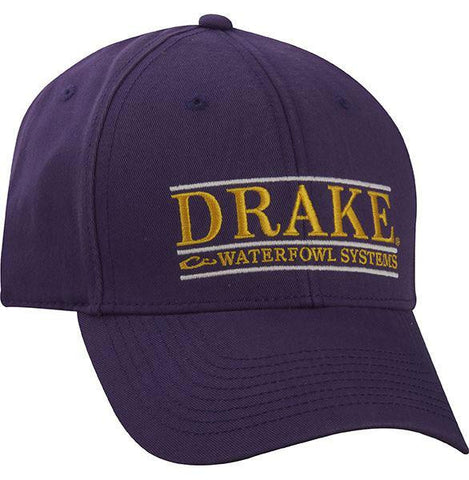 Drake Gameday Series Cap Purple-yel