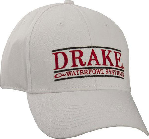 Drake Gameday Series Cap Wht-red