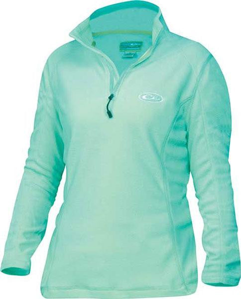 Lady Drake Camp Microfleece Seafoam