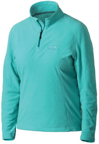 Lady Drake Camp Micro Fleece Teal