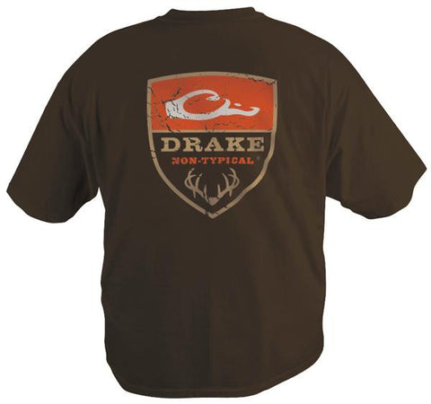 Non-typ Ss Logo T Shirt Brown