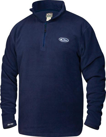 Drake 1-4 Zip Fleece Pullover Navy