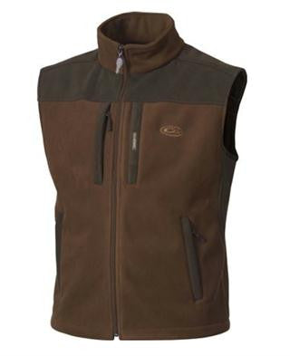 Drake Windproof Layer Vest Olv-brn