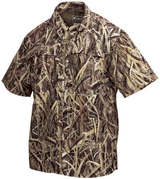 Drake Ss Wingshooter Shirt Blades