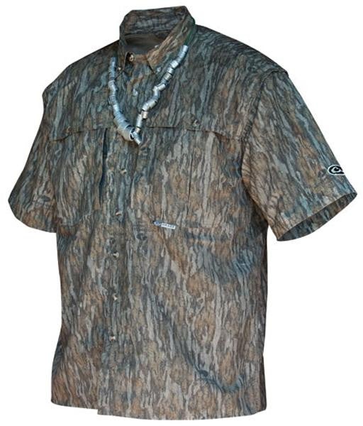 Drake Ss Wingshooter Shirt Btmlnd