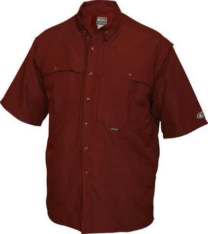 Drake Ss Wingshooter Shirt Burg