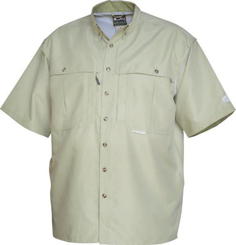 Drake Ss Wingshooter Shirt Grn