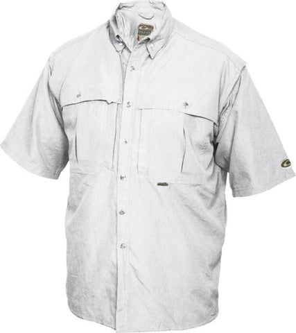 Drake Ss Wingshooter Shirt Wht