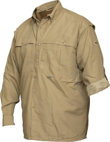 Drake Ls Wingshooter Shirt Khaki