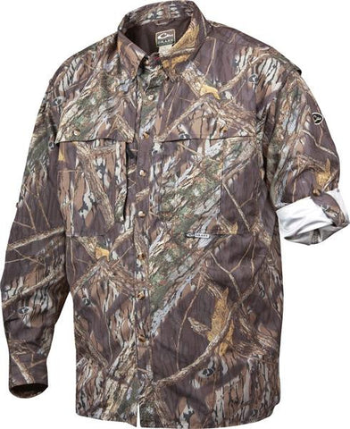 Drake Ls Wingshooter Shirt Shbr